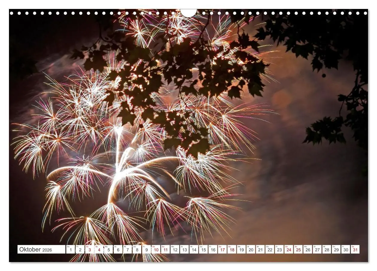 Bild: 9783457295762 | Feuerwerk - Kunstwerke am Himmel (Wandkalender 2026 DIN A3 quer),...