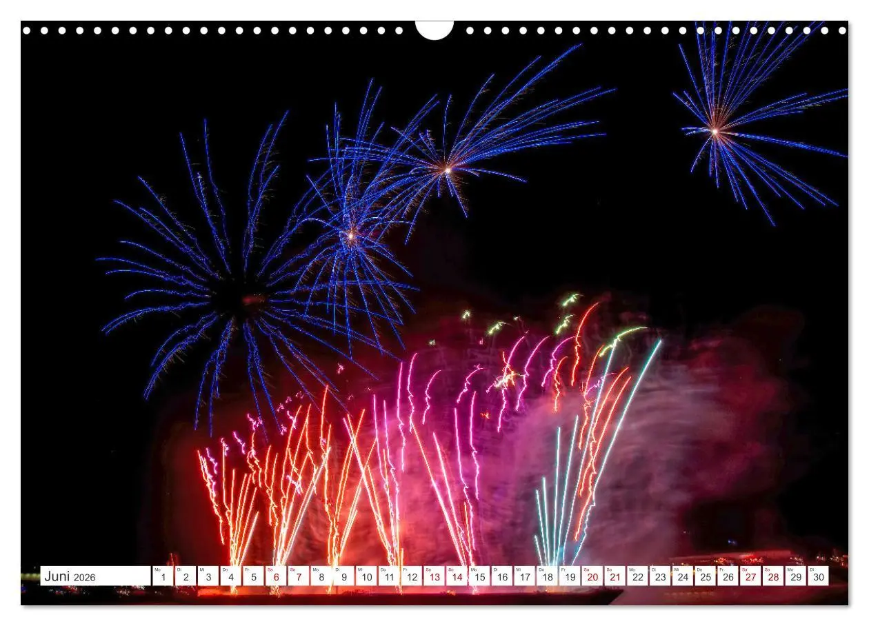 Bild: 9783457295762 | Feuerwerk - Kunstwerke am Himmel (Wandkalender 2026 DIN A3 quer),...