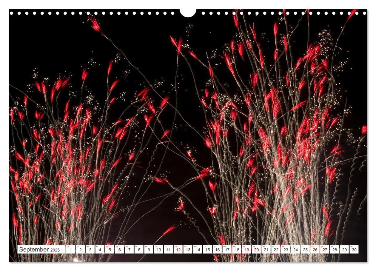 Bild: 9783457295762 | Feuerwerk - Kunstwerke am Himmel (Wandkalender 2026 DIN A3 quer),...