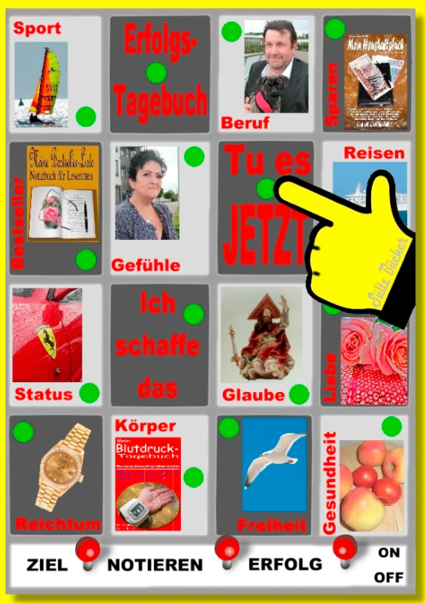 Cover: 9783741255762 | Mein Erfolgstagebuch - Ja, ich schaffe das! | Renate Sültz (u. a.)