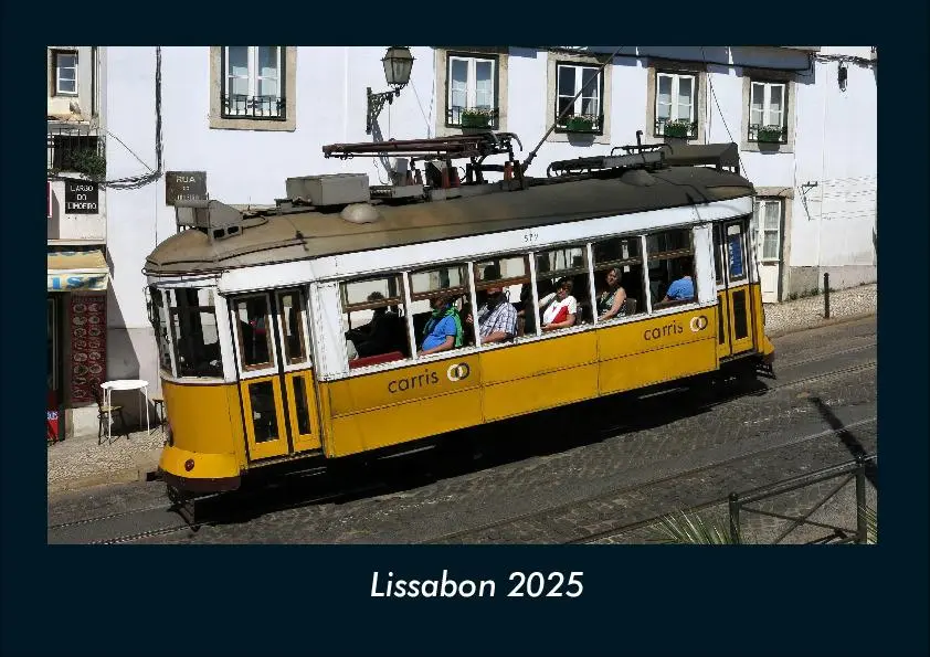 Cover: 9783755975762 | Lissabon 2025 Fotokalender DIN A4 | Tobias Becker | Kalender | Deutsch