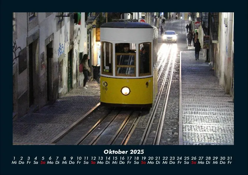 Bild: 9783755975762 | Lissabon 2025 Fotokalender DIN A4 | Tobias Becker | Kalender | Deutsch
