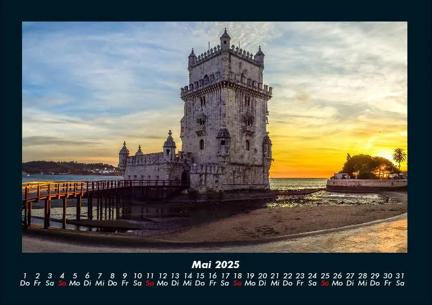 Bild: 9783755975762 | Lissabon 2025 Fotokalender DIN A4 | Tobias Becker | Kalender | Deutsch