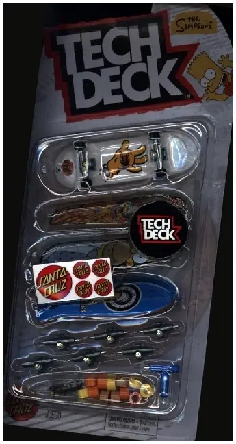 Cover: 681147085862 | TED Tech Deck 4 Pack - The Simpsons | Karton | 85862 | Deutsch | 2025