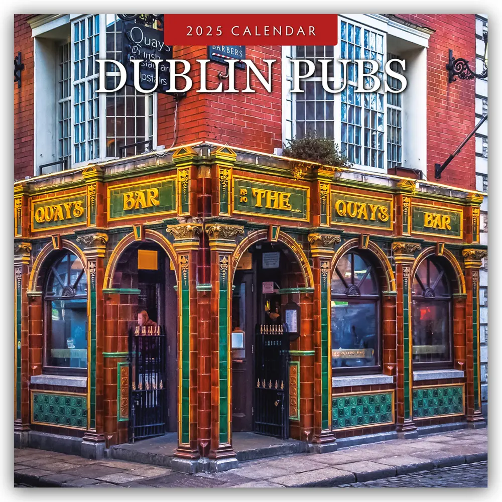 Cover: 9781804425862 | Dublin Pubs 2025 - 16-Monatskalender | Red Robin Publishing Ltd | 2025