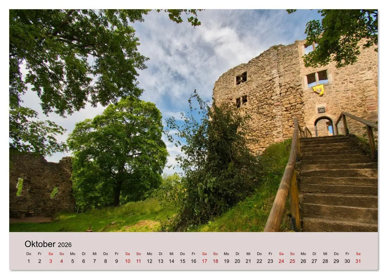 Bild: 9783457595862 | Naturerlebnis Thüringen (Wandkalender 2026 DIN A4 quer), CALVENDO...