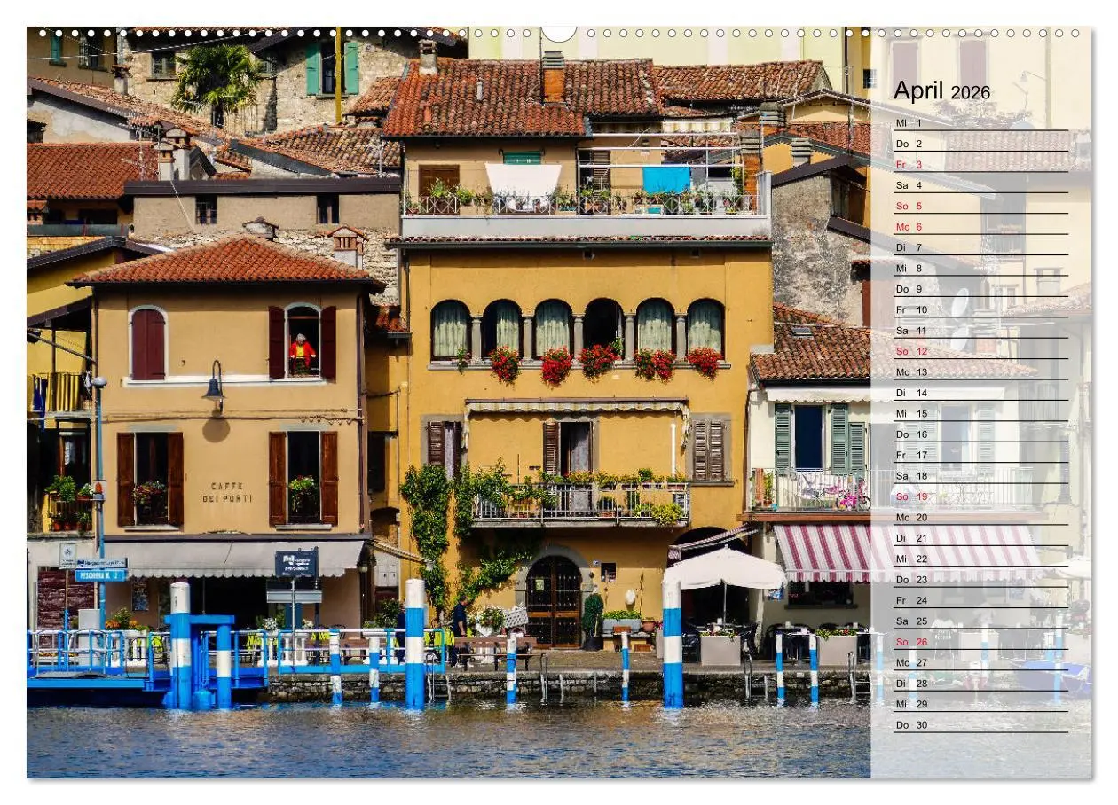 Bild: 9783457805862 | Impressionen vom Iseosee (Wandkalender 2026 DIN A2 quer), CALVENDO...