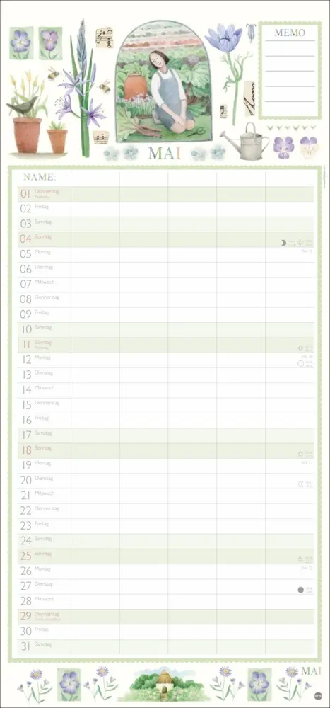 Bild: 9783756405862 | Judith Glover: Familienplaner 2025 | Judith Glover | Kalender | 2025