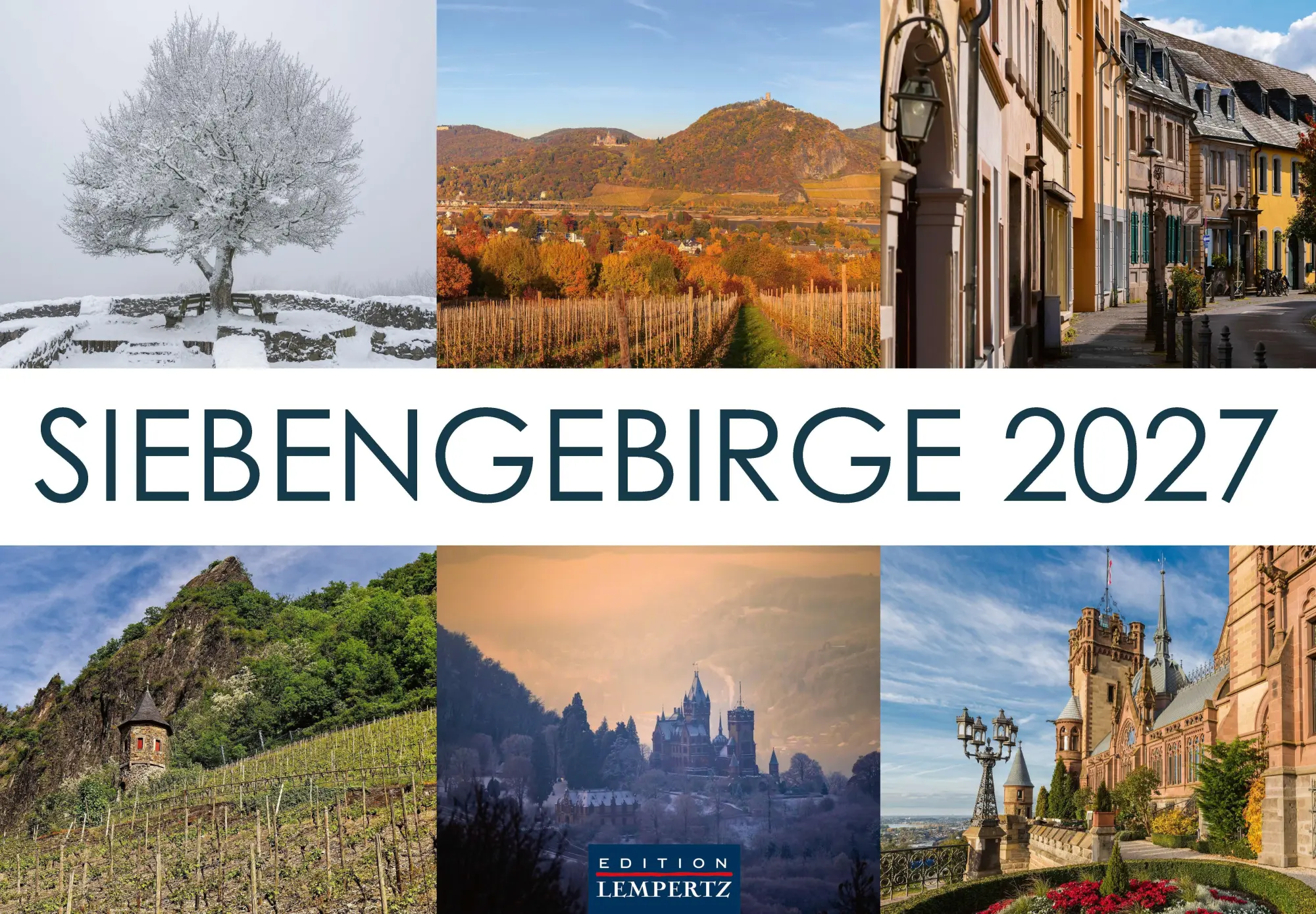 Cover: 9783960585862 | Kalender Siebengebirge 2027 | Kalender | 14 S. | Deutsch | 2027