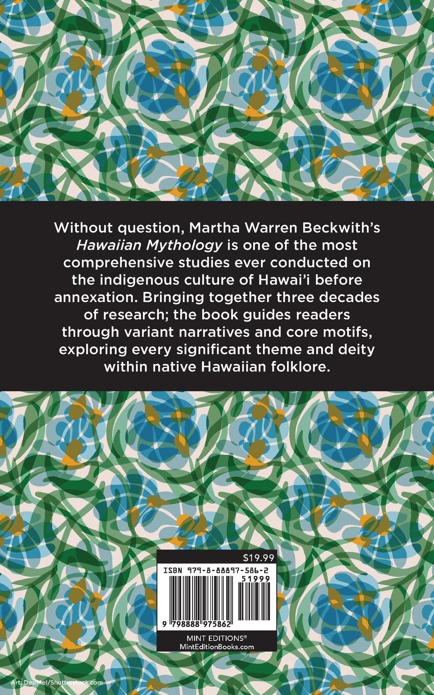 Rückseite: 9798888975862 | Hawaiian Mythology | Martha Warren Beckwith | Taschenbuch | Englisch