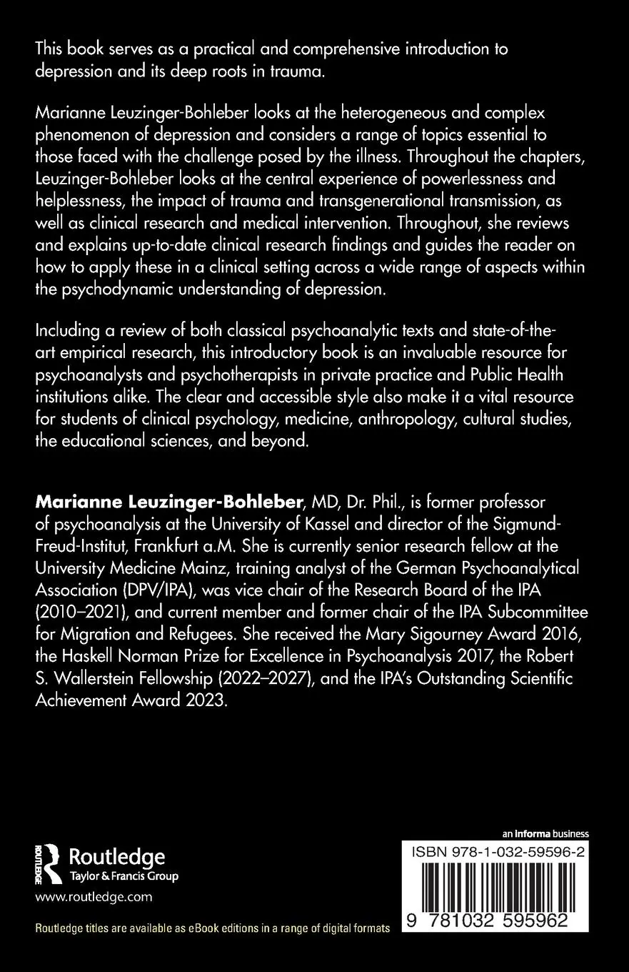 Rückseite: 9781032595962 | Depression | A Contemporary Introduction | Marianne Leuzinger-Bohleber