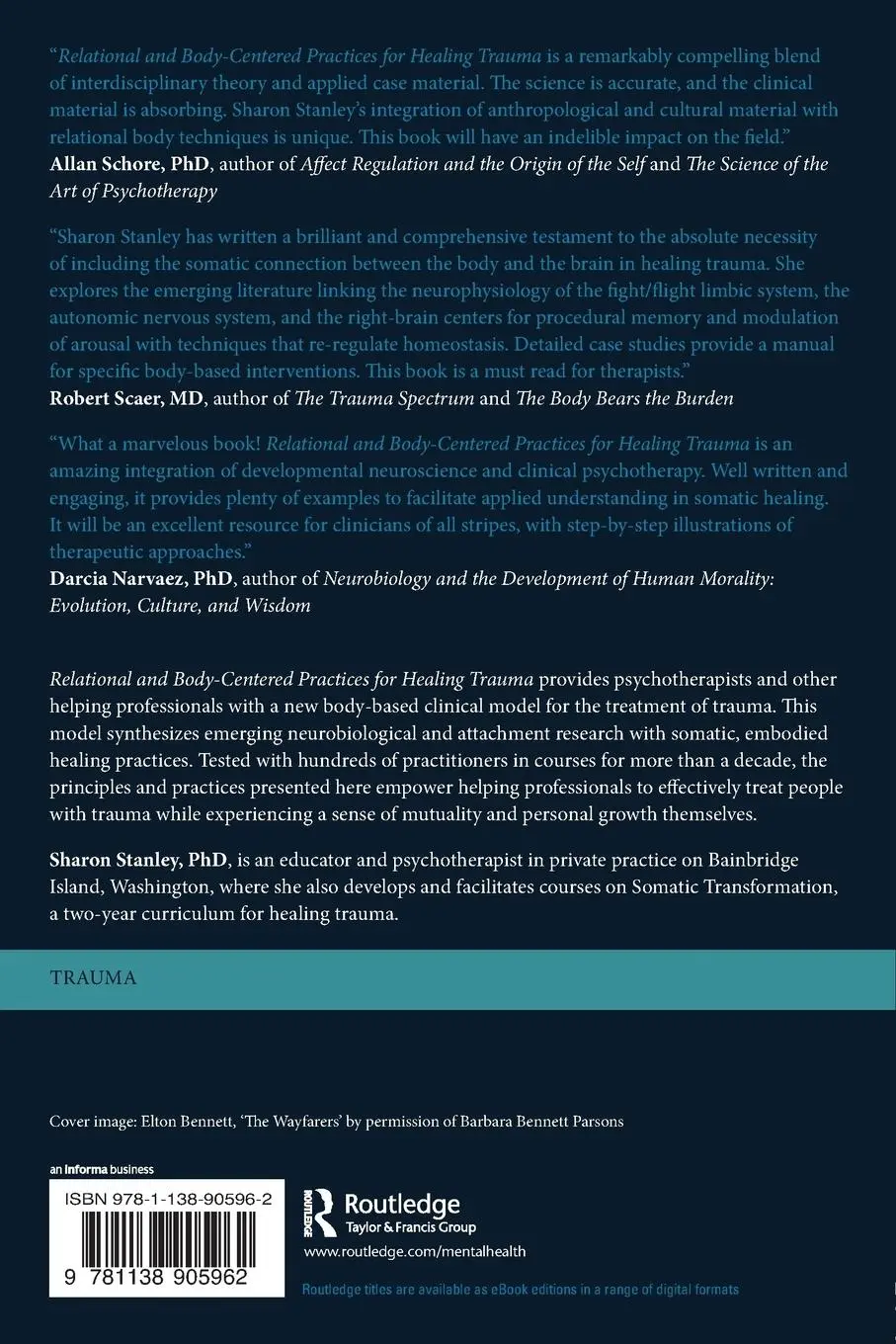 Rückseite: 9781138905962 | Relational and Body-Centered Practices for Healing Trauma | Stanley