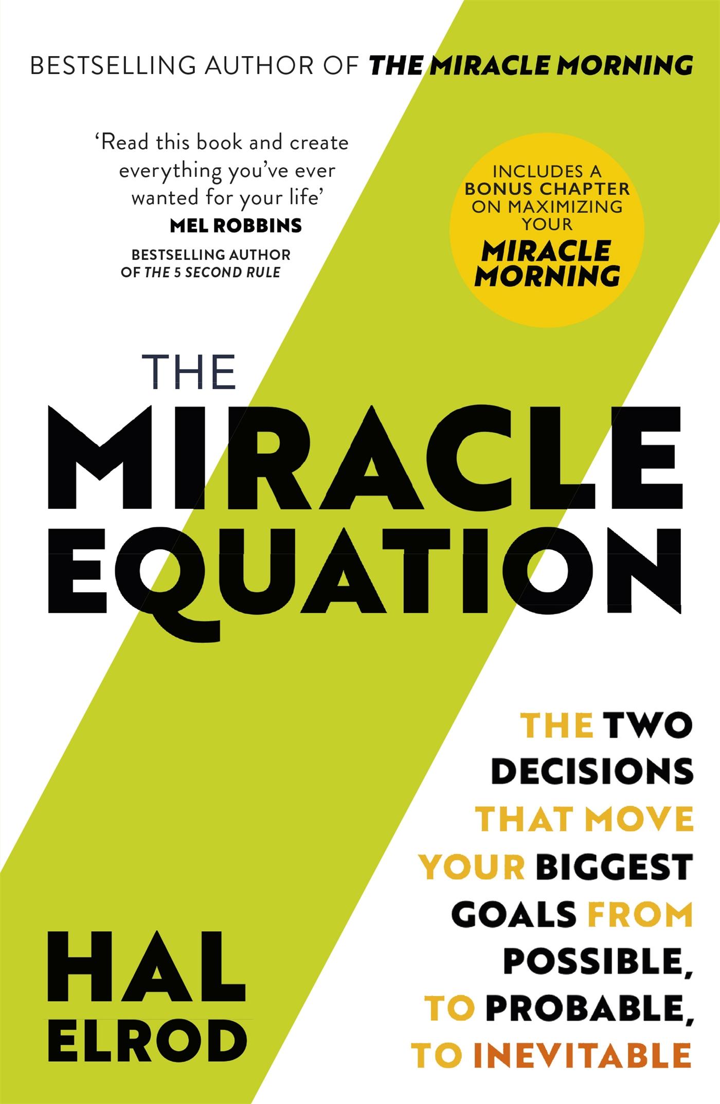 Cover: 9781473695962 | The Miracle Equation | Hal Elrod | Taschenbuch | John Murray One