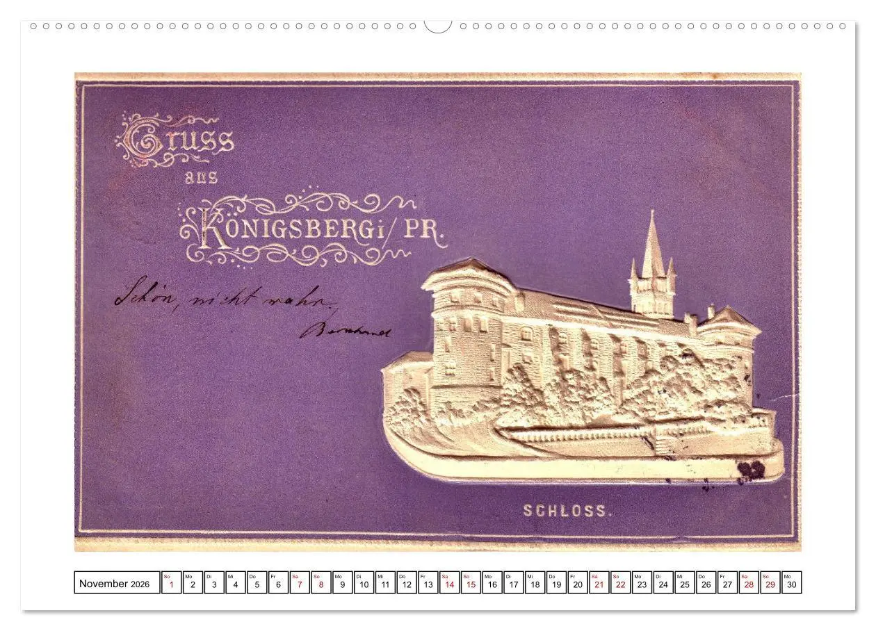 Bild: 9783457725962 | Gruss aus Königsberg (hochwertiger Premium Wandkalender 2026 DIN A2...