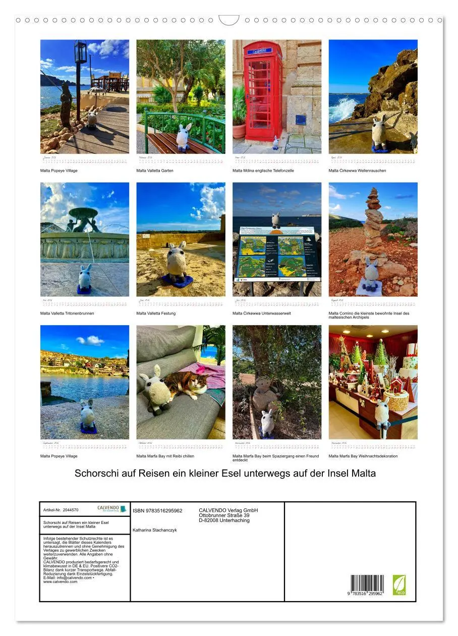Bild: 9783516295962 | Schorschi auf Reisen ein kleiner Esel unterwegs auf der Insel Malta...