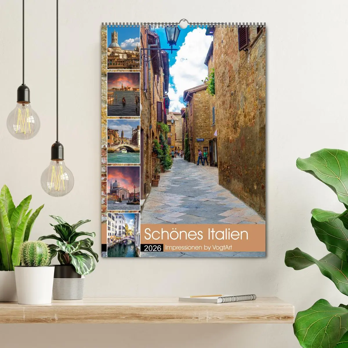 Bild: 9783516365962 | Schönes Italien. Impressionen by VogtArt (Wandkalender 2026 DIN A2...