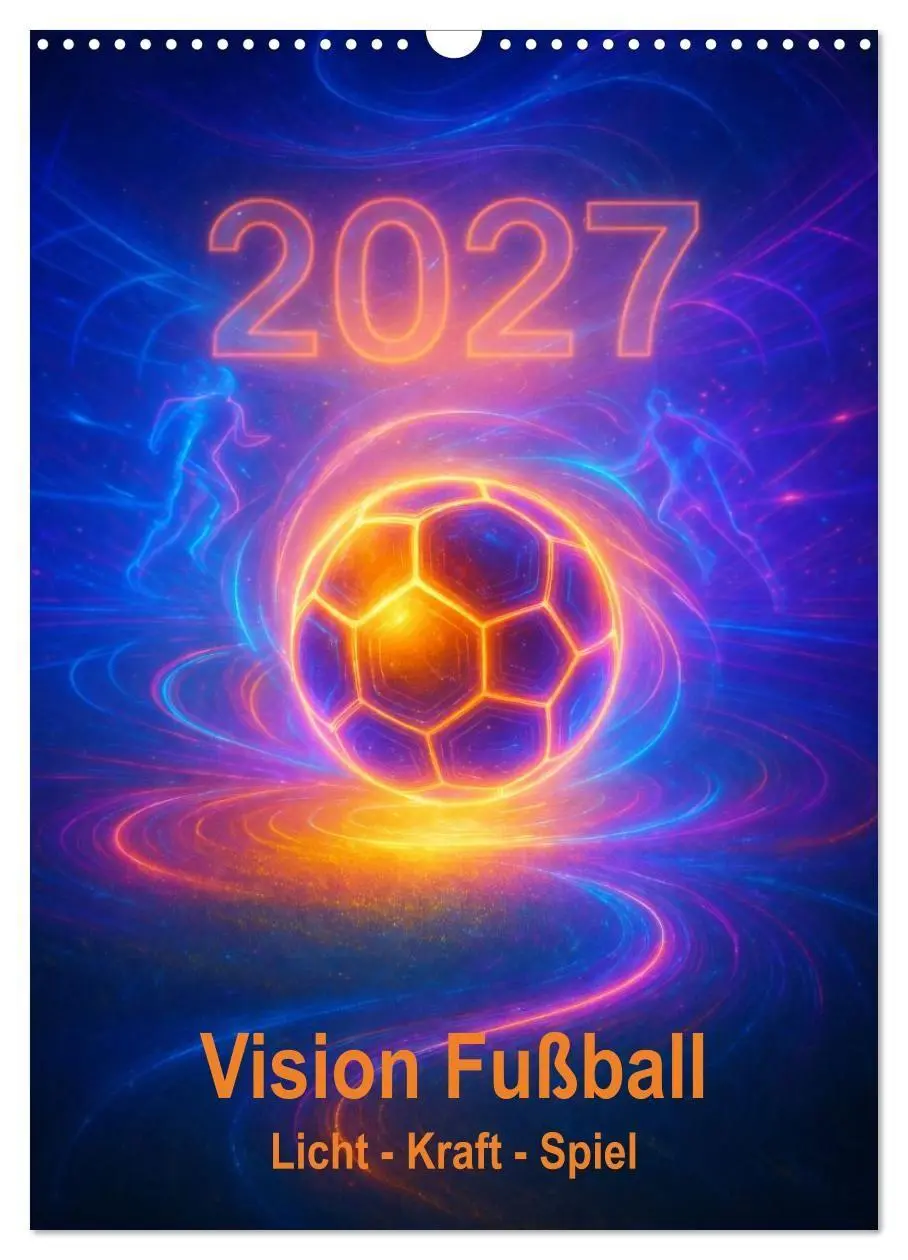 Cover: 9783516815962 | Vision Fußball Licht - Kraft - Spiel (Wandkalender 2027 DIN A3...
