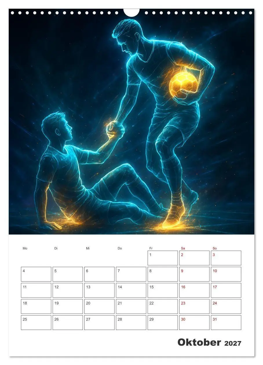 Bild: 9783516815962 | Vision Fußball Licht - Kraft - Spiel (Wandkalender 2027 DIN A3...
