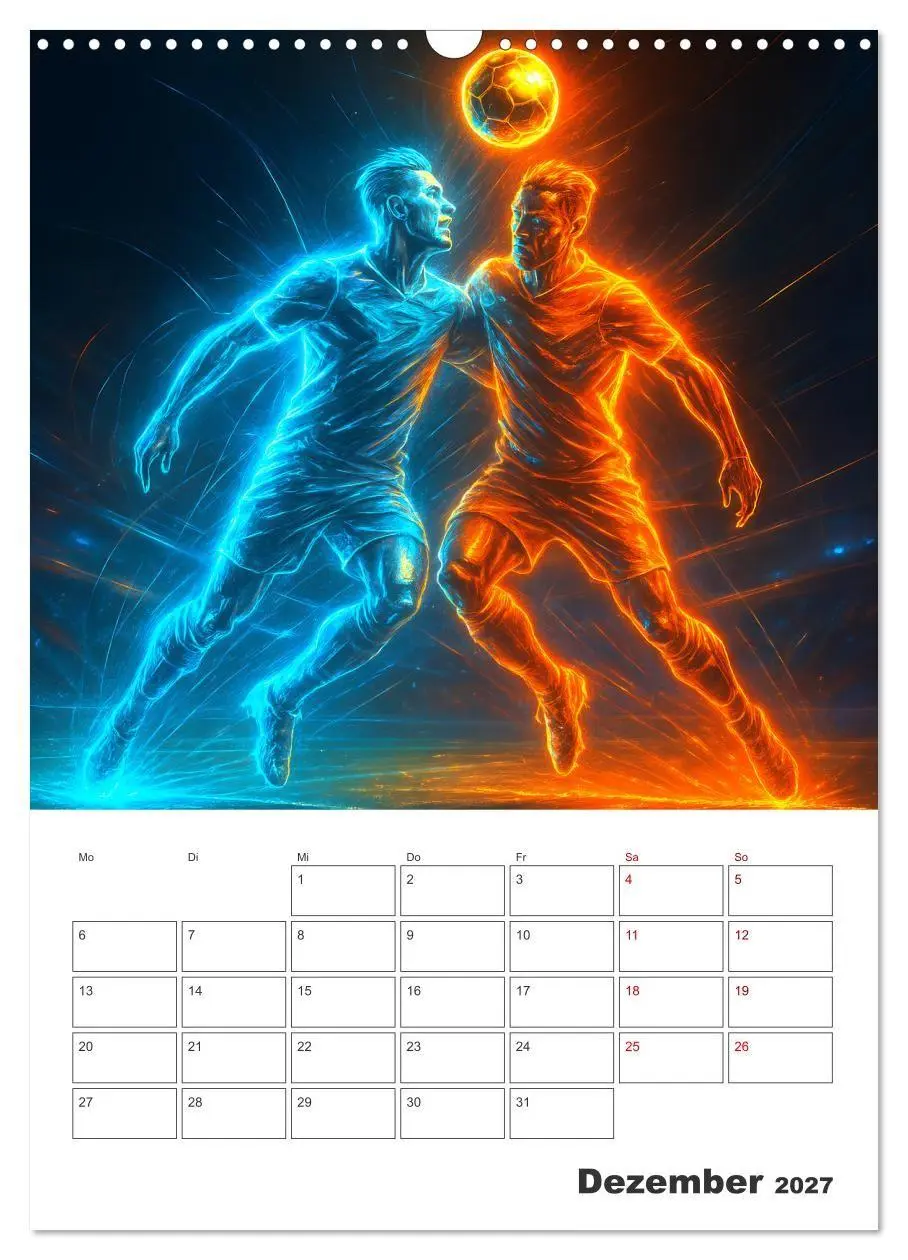 Bild: 9783516815962 | Vision Fußball Licht - Kraft - Spiel (Wandkalender 2027 DIN A3...