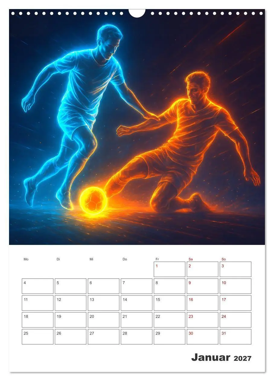 Bild: 9783516815962 | Vision Fußball Licht - Kraft - Spiel (Wandkalender 2027 DIN A3...