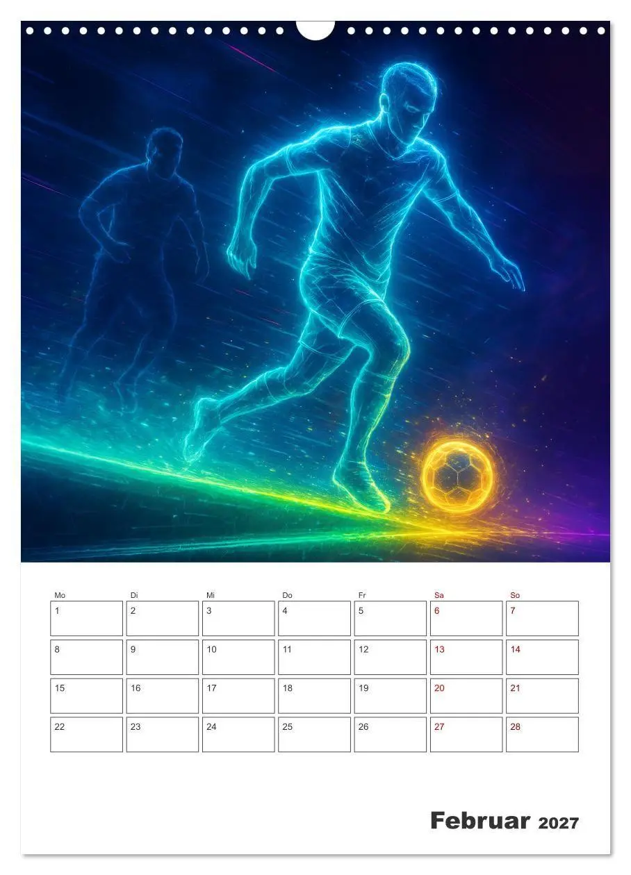 Bild: 9783516815962 | Vision Fußball Licht - Kraft - Spiel (Wandkalender 2027 DIN A3...