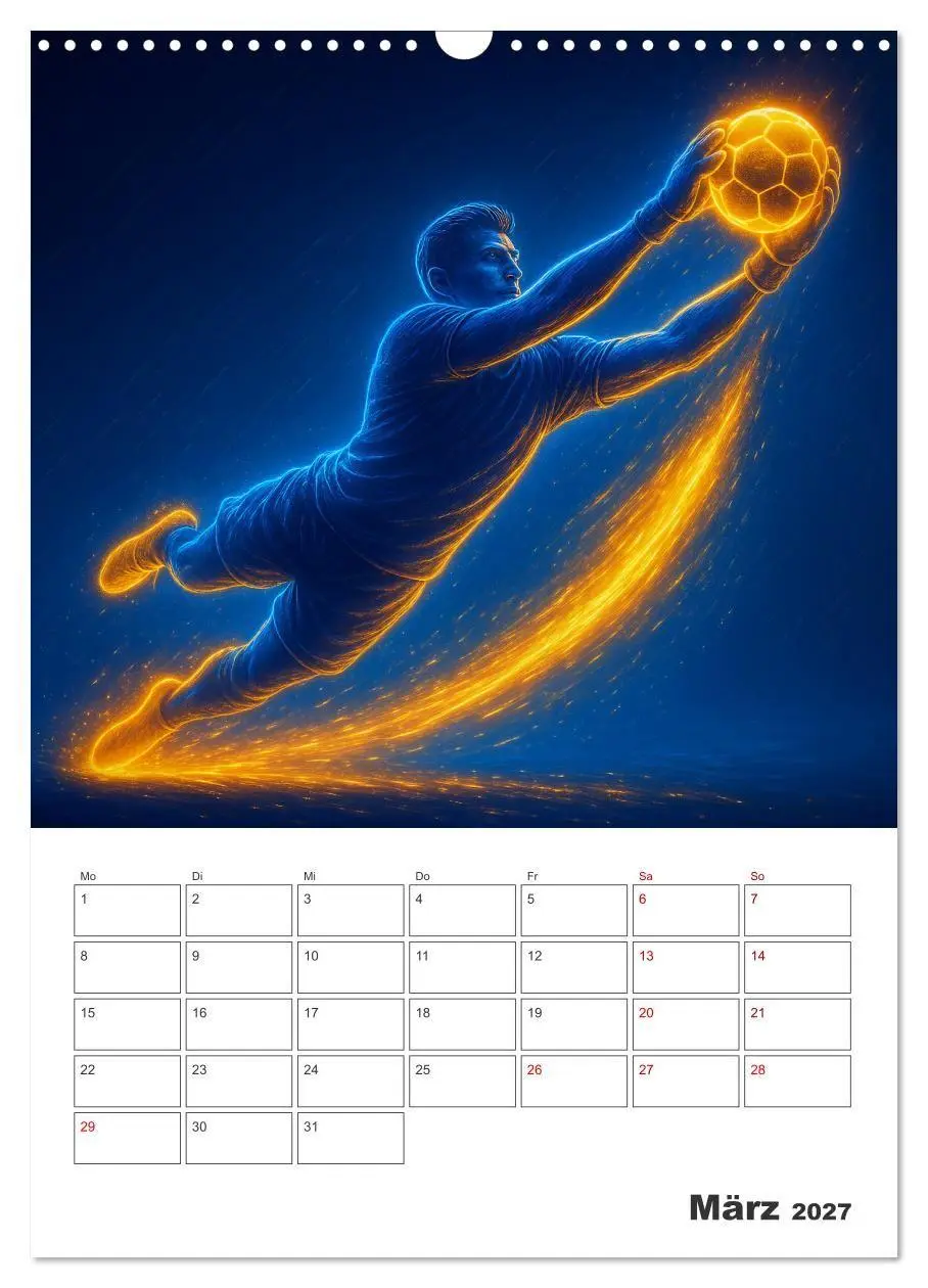 Bild: 9783516815962 | Vision Fußball Licht - Kraft - Spiel (Wandkalender 2027 DIN A3...