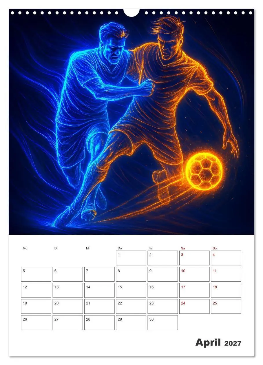Bild: 9783516815962 | Vision Fußball Licht - Kraft - Spiel (Wandkalender 2027 DIN A3...