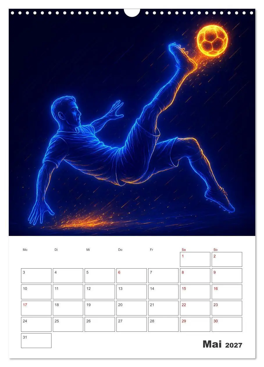 Bild: 9783516815962 | Vision Fußball Licht - Kraft - Spiel (Wandkalender 2027 DIN A3...