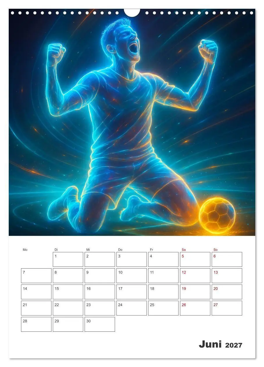 Bild: 9783516815962 | Vision Fußball Licht - Kraft - Spiel (Wandkalender 2027 DIN A3...