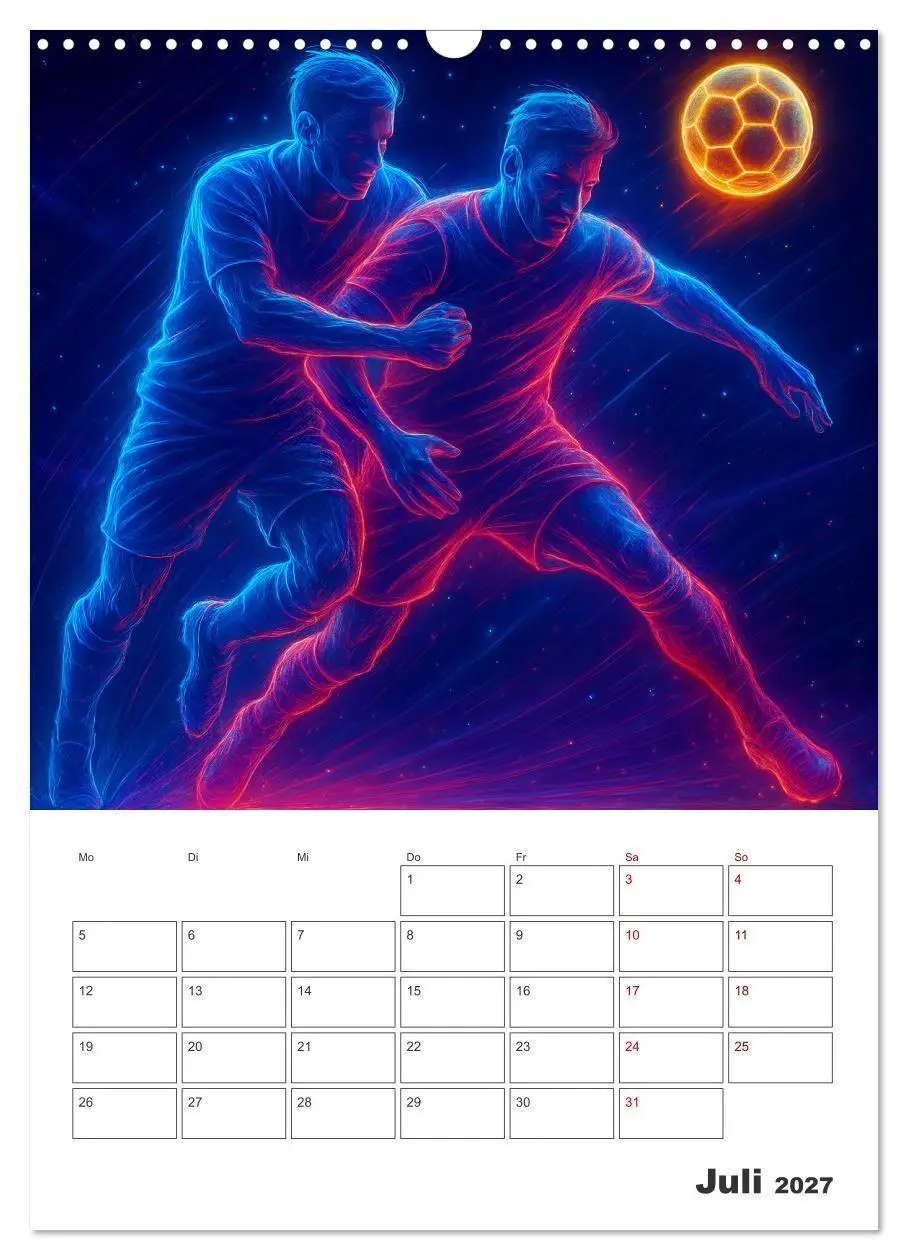 Bild: 9783516815962 | Vision Fußball Licht - Kraft - Spiel (Wandkalender 2027 DIN A3...