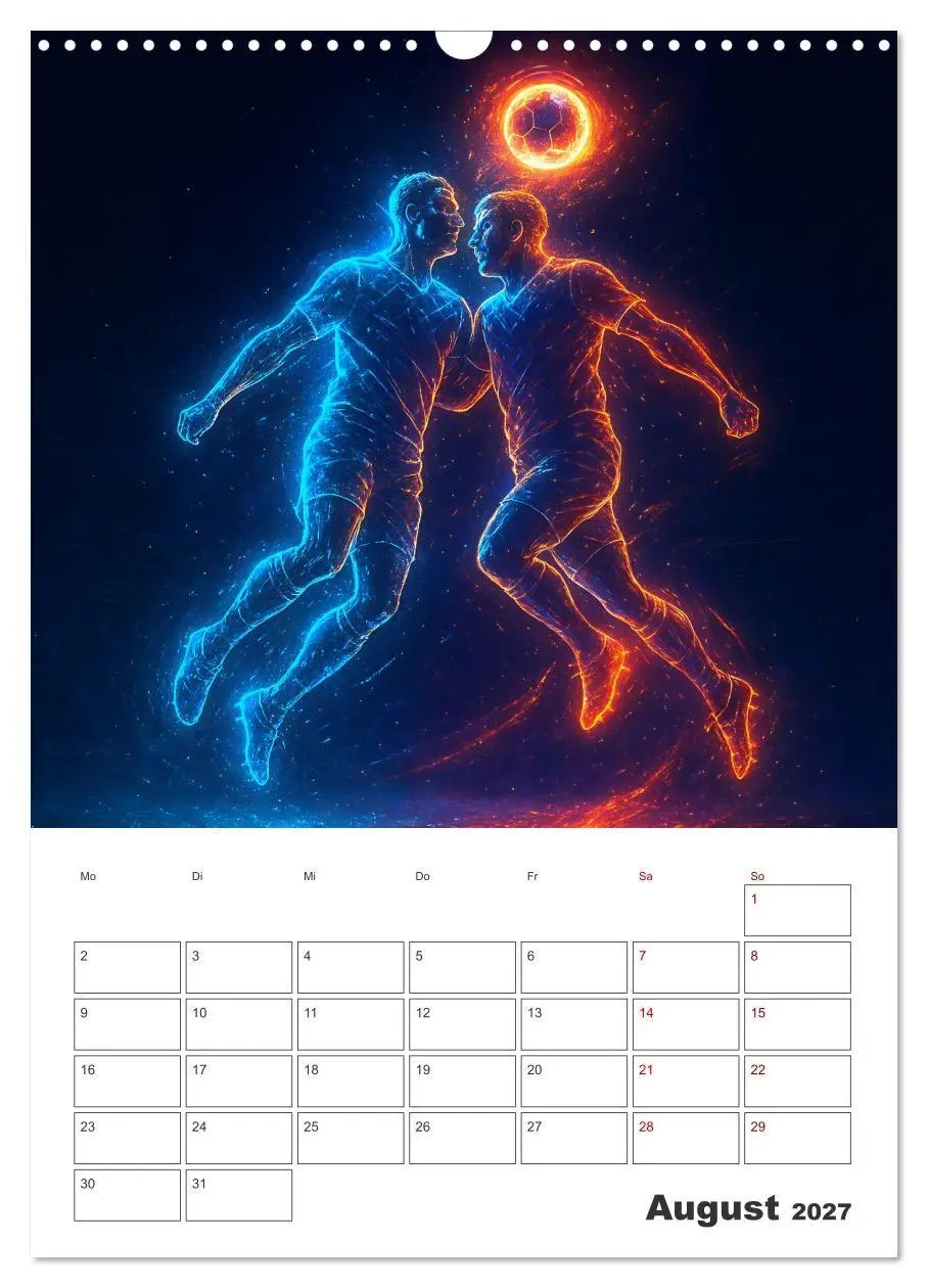 Bild: 9783516815962 | Vision Fußball Licht - Kraft - Spiel (Wandkalender 2027 DIN A3...