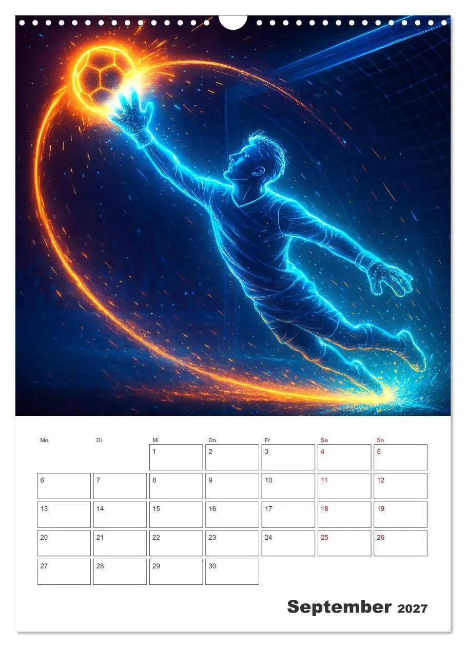 Bild: 9783516815962 | Vision Fußball Licht - Kraft - Spiel (Wandkalender 2027 DIN A3...