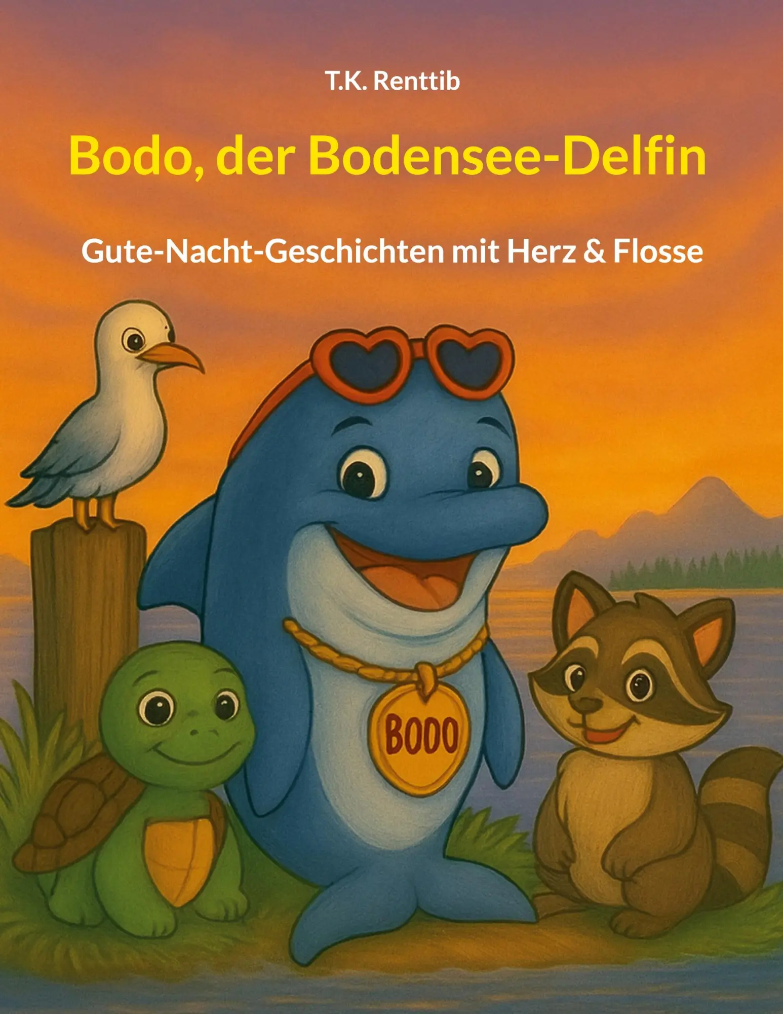 Cover: 9783695185962 | Bodo, der Bodensee-Delfin | Gute-Nacht-Geschichten mit Herz &amp; Flosse