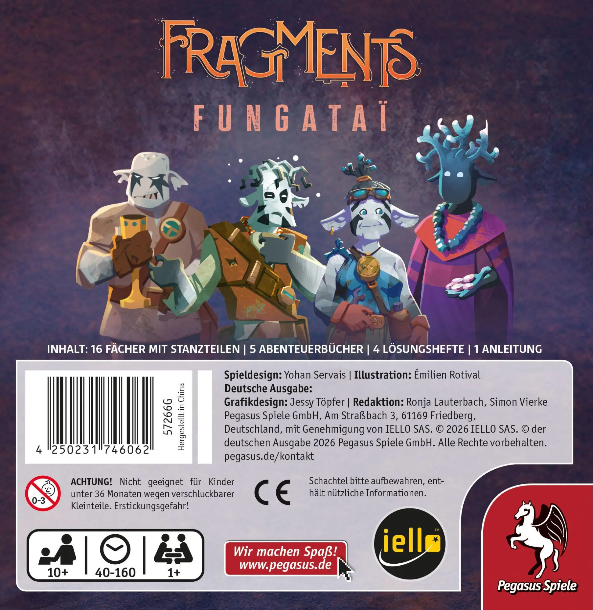 Bild: 4250231746062 | Fragments  Fungatai | Spiel | 57266G | Deutsch | 2026