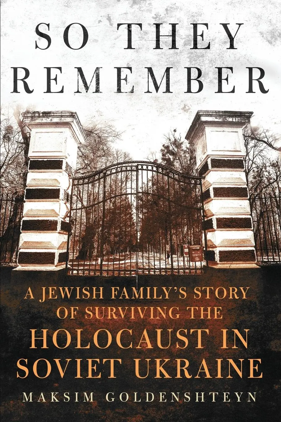 Cover: 9780806176062 | So They Remember | Goldenshteyn Maksim | Taschenbuch | Englisch | 2022