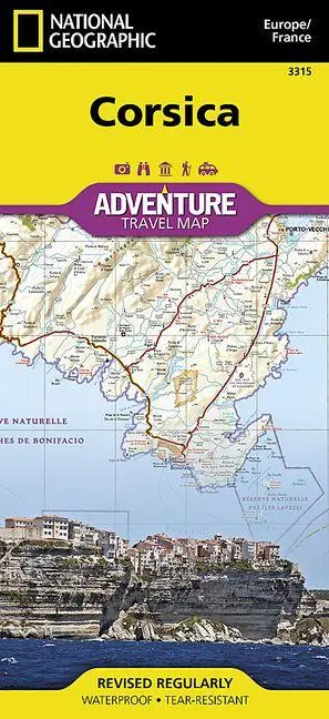 Cover: 9781566956062 | Corsica Map [France] | National Geographic Maps | (Land-)Karte | 2019