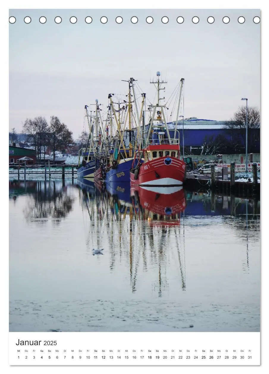 Bild: 9783457236062 | Husum - graue Stadt am Meer (Tischkalender 2025 DIN A5 hoch),...