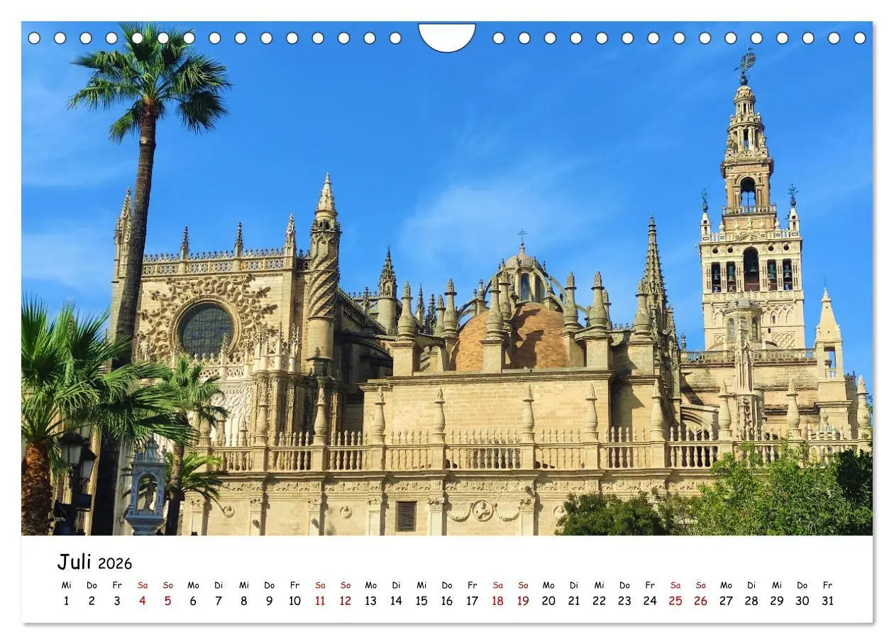 Bild: 9783457546062 | Magisches Andalusien (Wandkalender 2026 DIN A4 quer), CALVENDO...