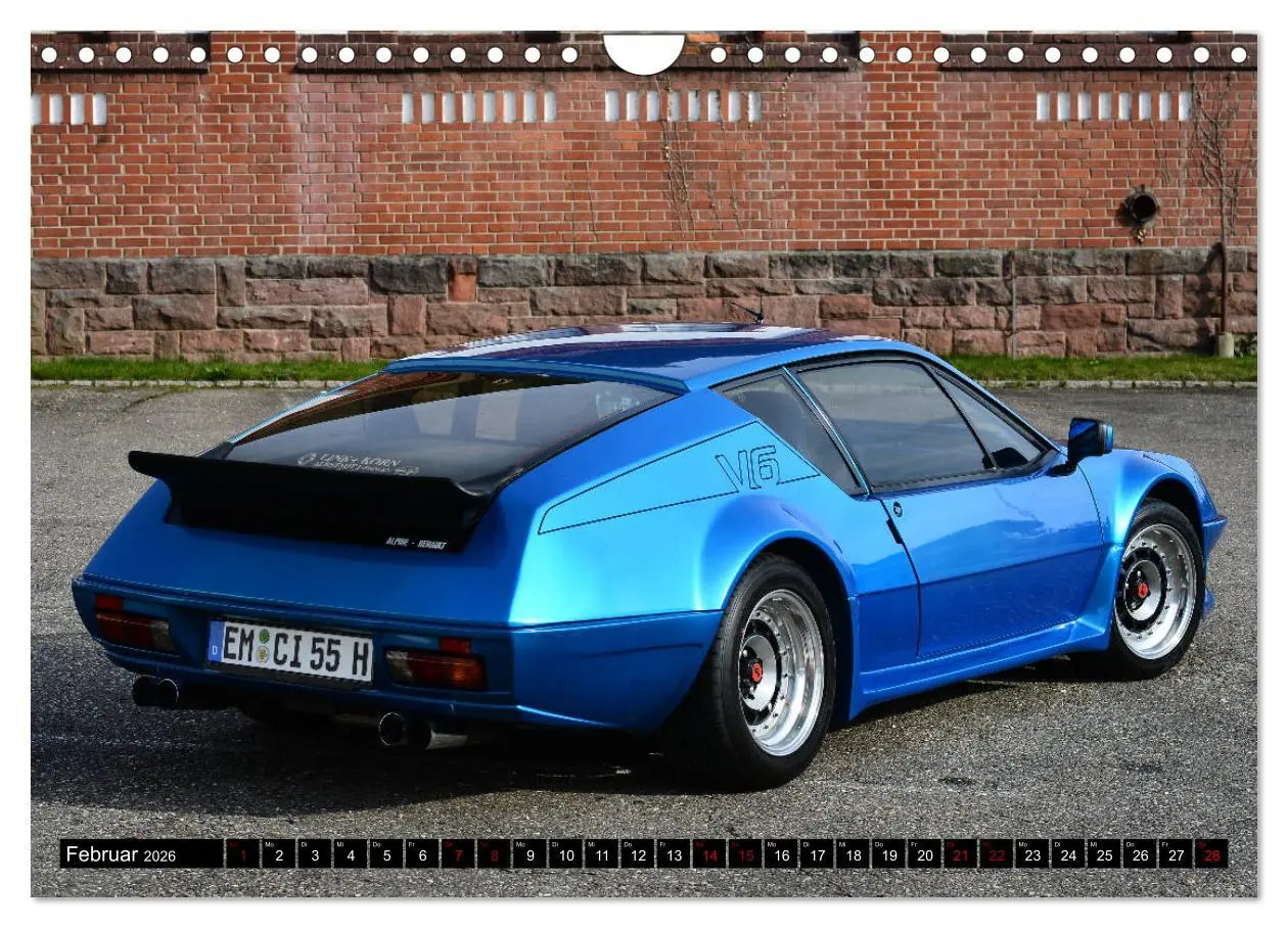 Bild: 9783457856062 | Renault Alpine A310 V6 (Wandkalender 2026 DIN A4 quer), CALVENDO...