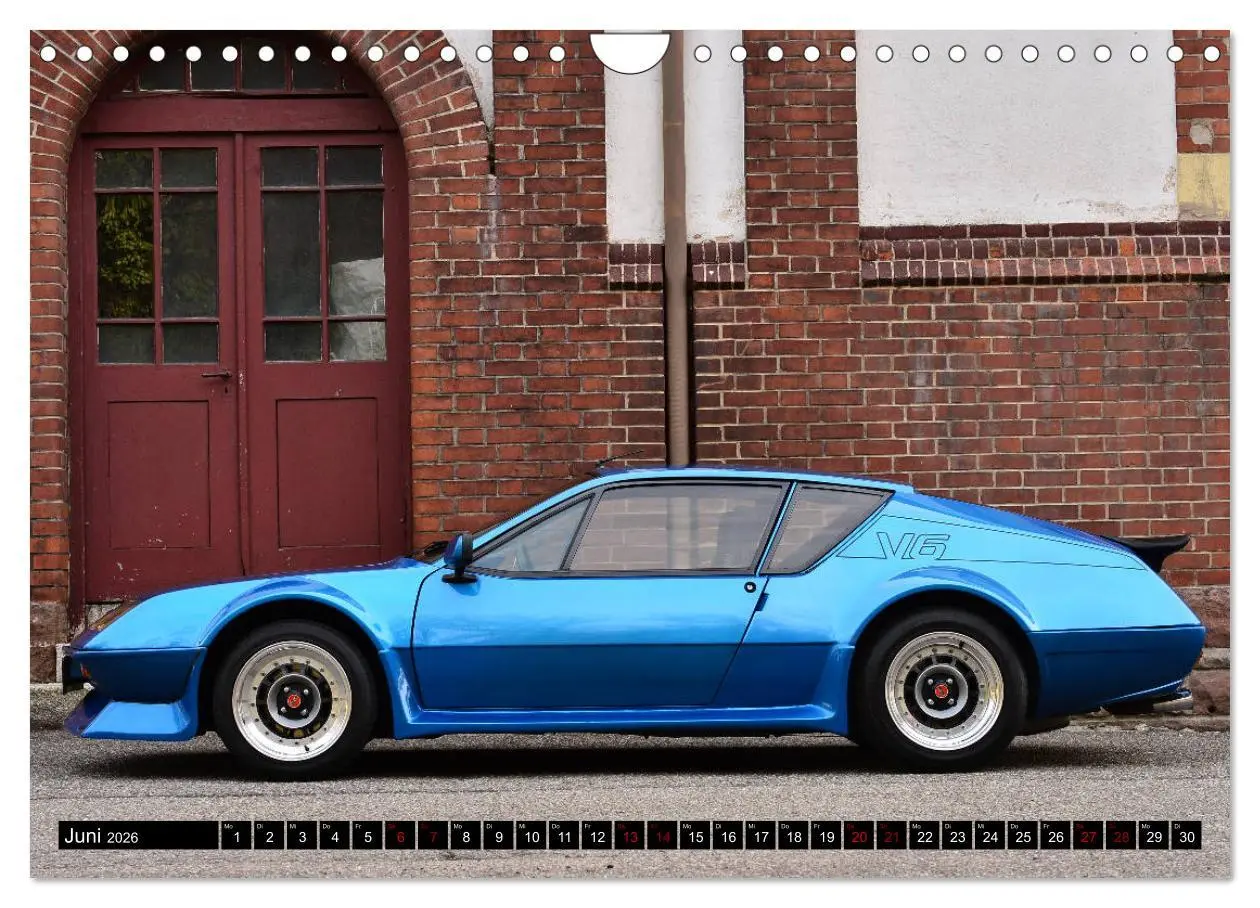 Bild: 9783457856062 | Renault Alpine A310 V6 (Wandkalender 2026 DIN A4 quer), CALVENDO...