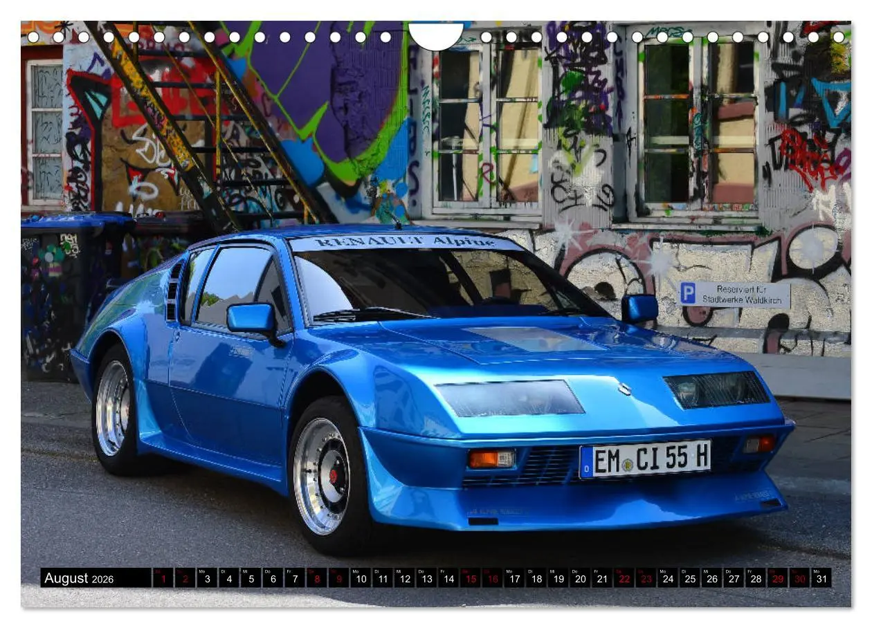 Bild: 9783457856062 | Renault Alpine A310 V6 (Wandkalender 2026 DIN A4 quer), CALVENDO...