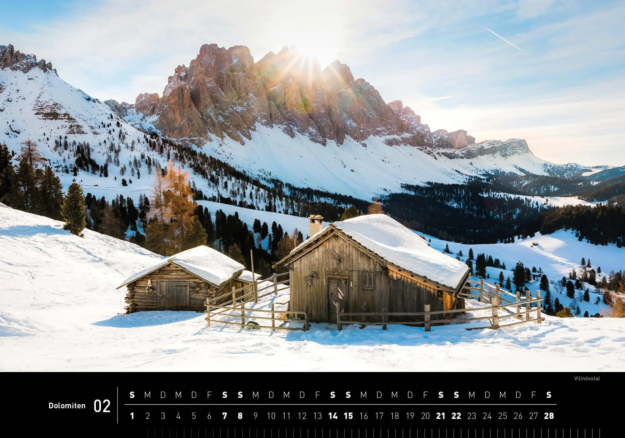 Bild: 9783968556062 | Dolomiten Premiumkalender 2026 | Judith Niederwanger | Kalender | 2026