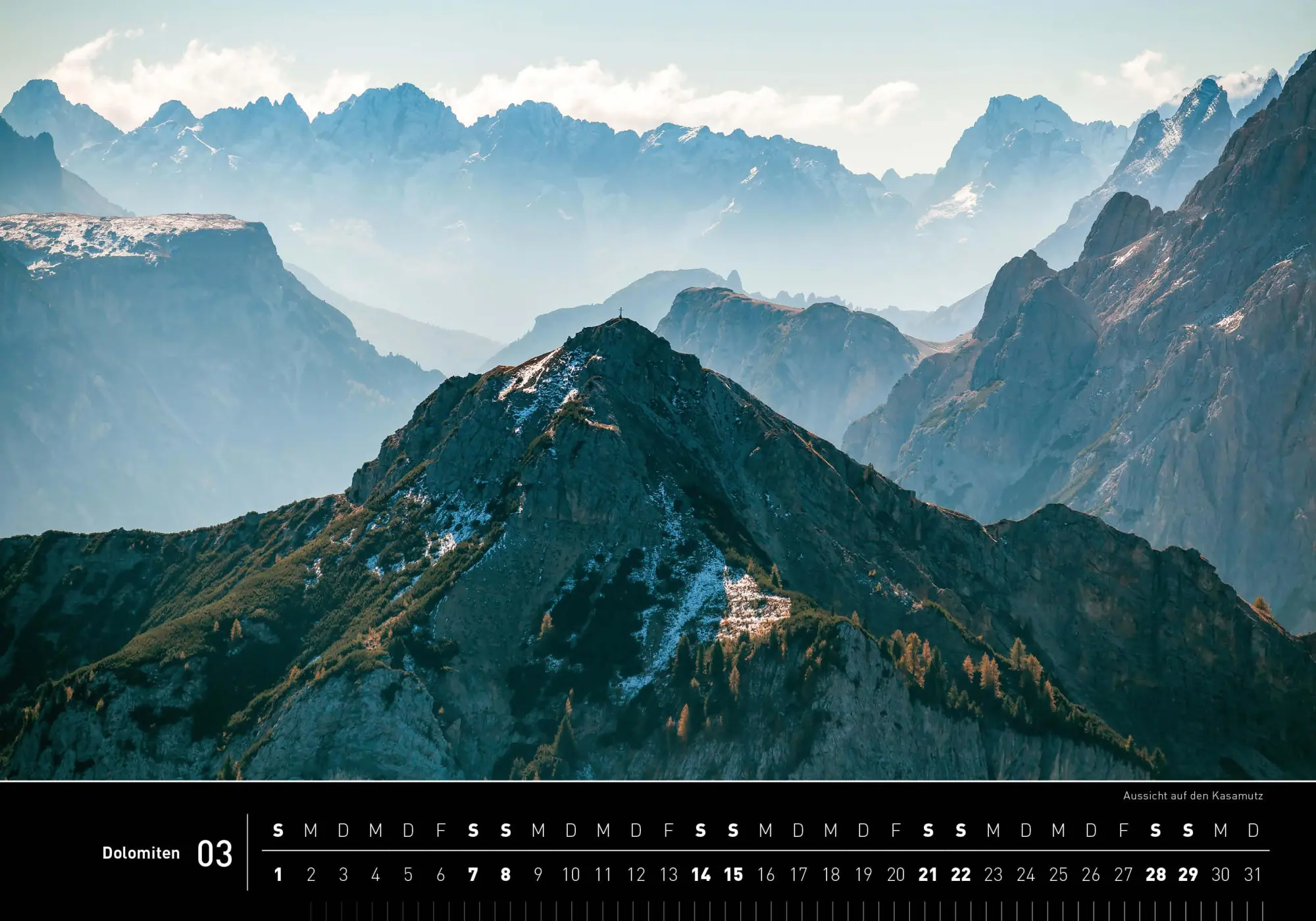 Bild: 9783968556062 | Dolomiten Premiumkalender 2026 | Judith Niederwanger | Kalender | 2026