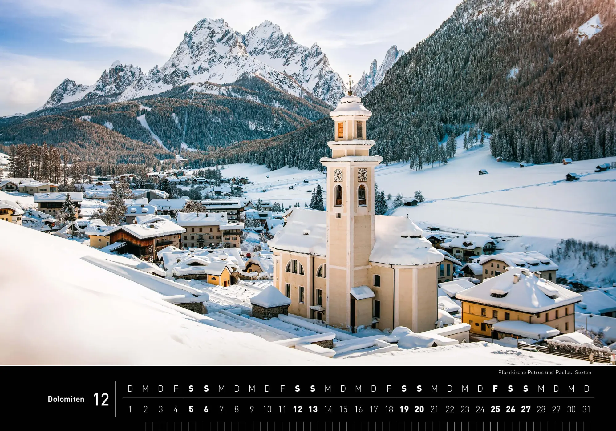 Bild: 9783968556062 | Dolomiten Premiumkalender 2026 | Judith Niederwanger | Kalender | 2026