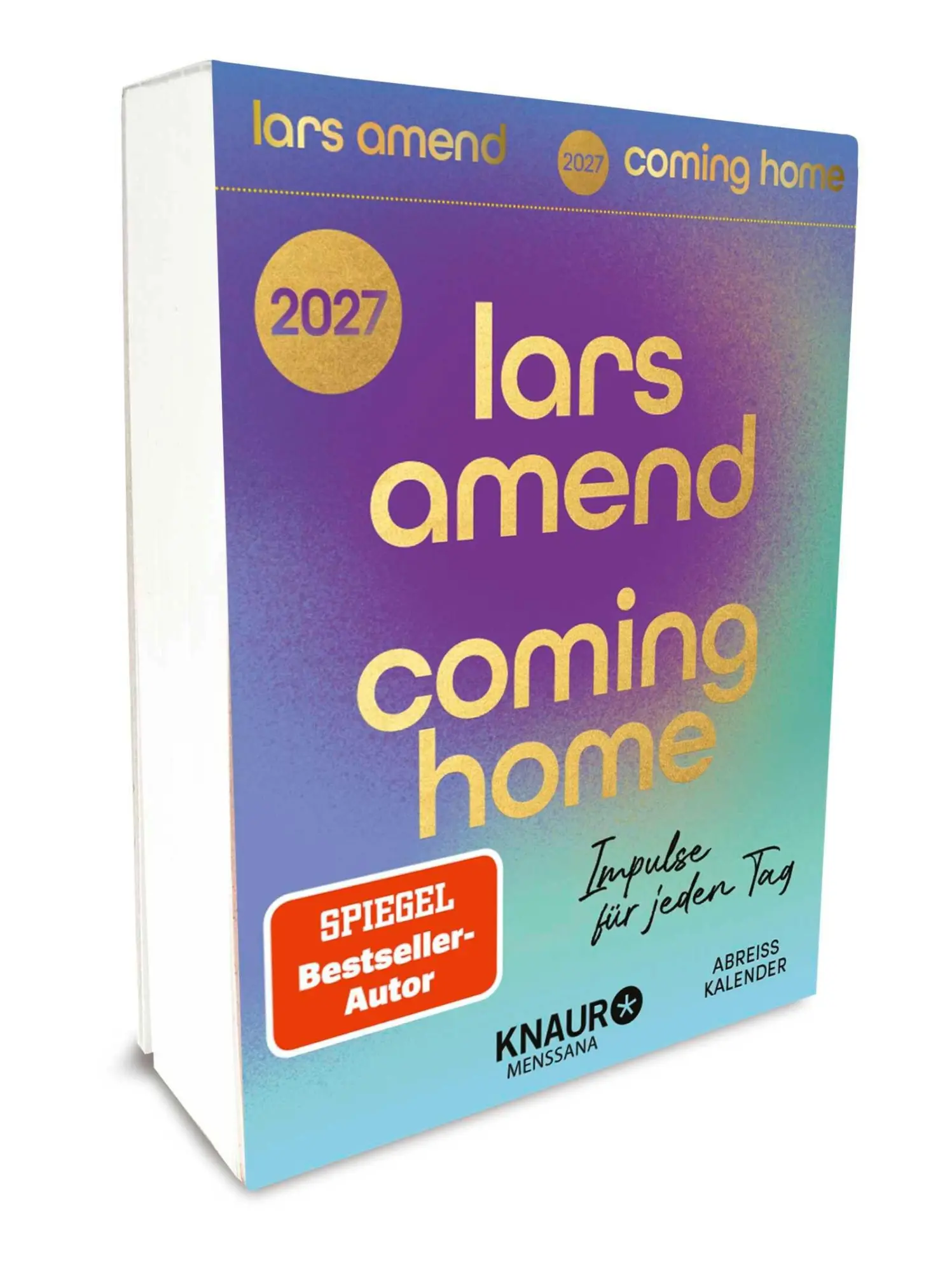 Cover: 4251693906162 | Abreißkalender 2027: Coming Home | Impulse für jeden Tag | Lars Amend