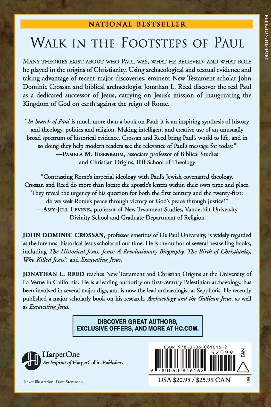 Rückseite: 9780060816162 | In Search of Paul | John Dominic Crossan | Taschenbuch | Englisch