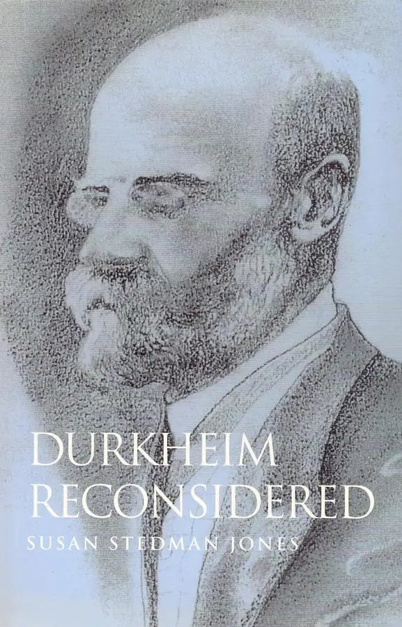 Cover: 9780745616162 | Durkheim Reconsidered | Susan Stedman Jones | Taschenbuch | Englisch