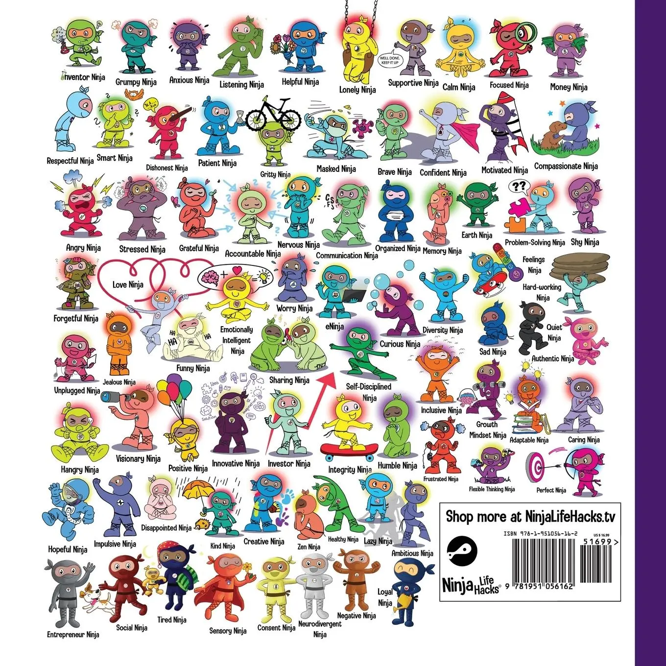 Rückseite: 9781951056162 | Perfect Ninja | A Children's Book About Developing a Growth Mindset