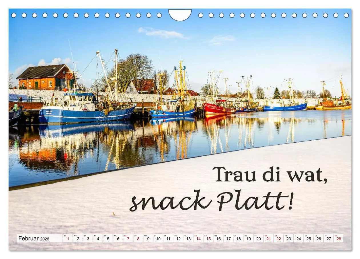Bild: 9783457536162 | De Sprökje Kalenner "We proten platt" (Wandkalender 2026 DIN A4...