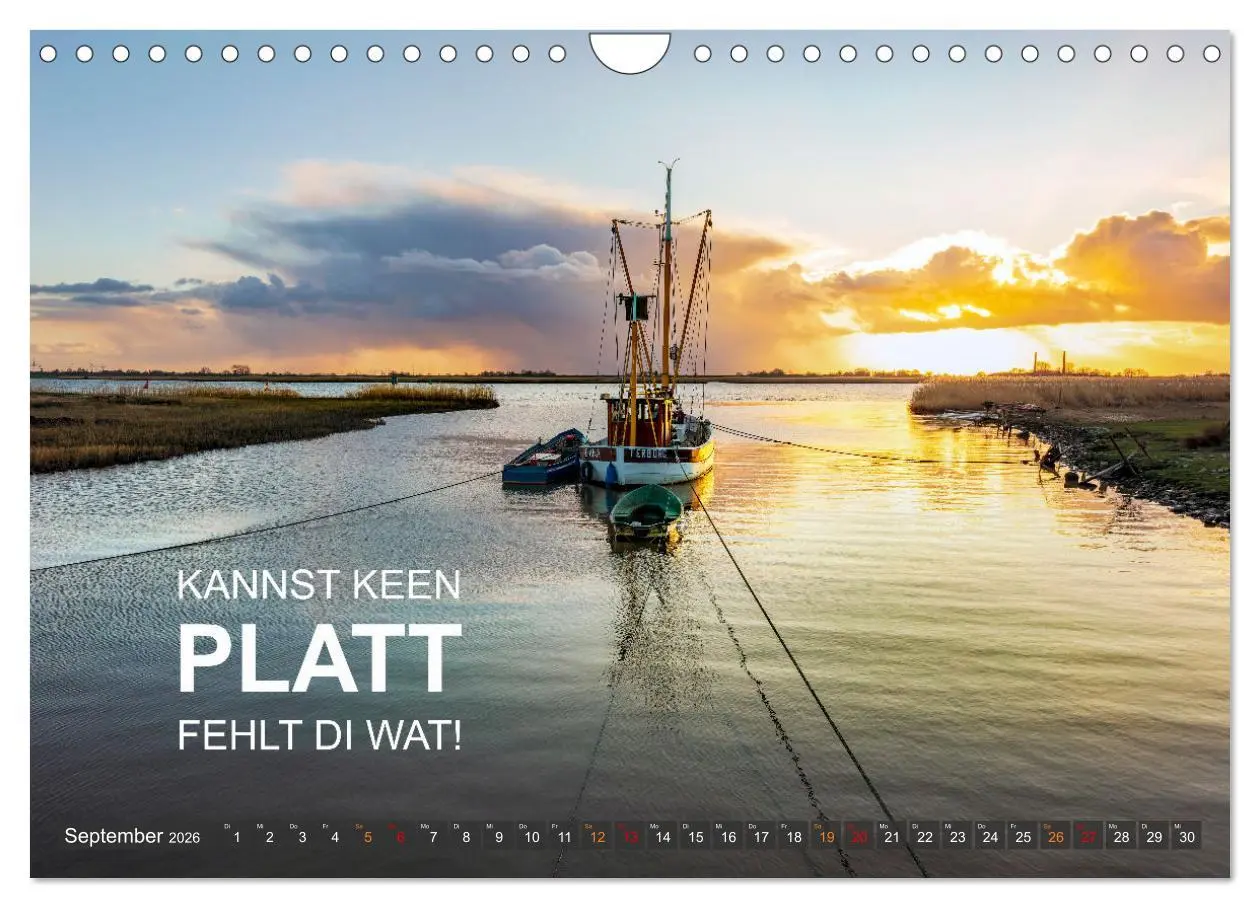Bild: 9783457536162 | De Sprökje Kalenner "We proten platt" (Wandkalender 2026 DIN A4...